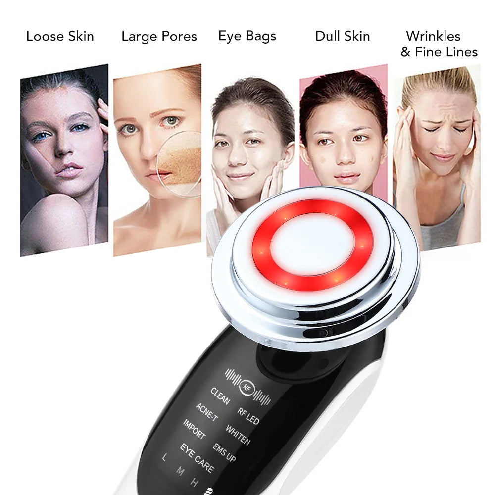 7 in 1 Face Massager for Face Lifting  and Skin Rejuvenation