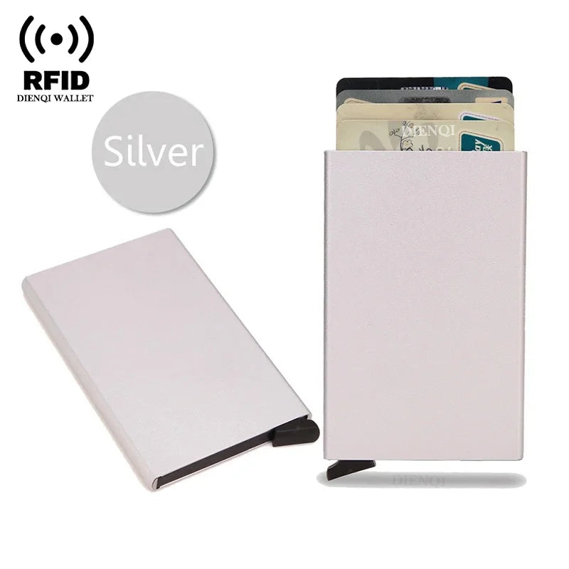 RFID Metal Credit Card Smart Wallet