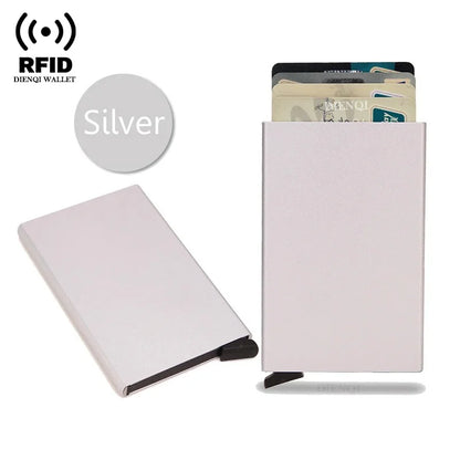 RFID Metal Credit Card Smart Wallet