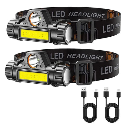 LumosPro Max Rechargeable COB Headlamp