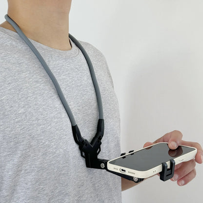 TUQ Universal Adjustable Phone Clip Holder With Chest Strap