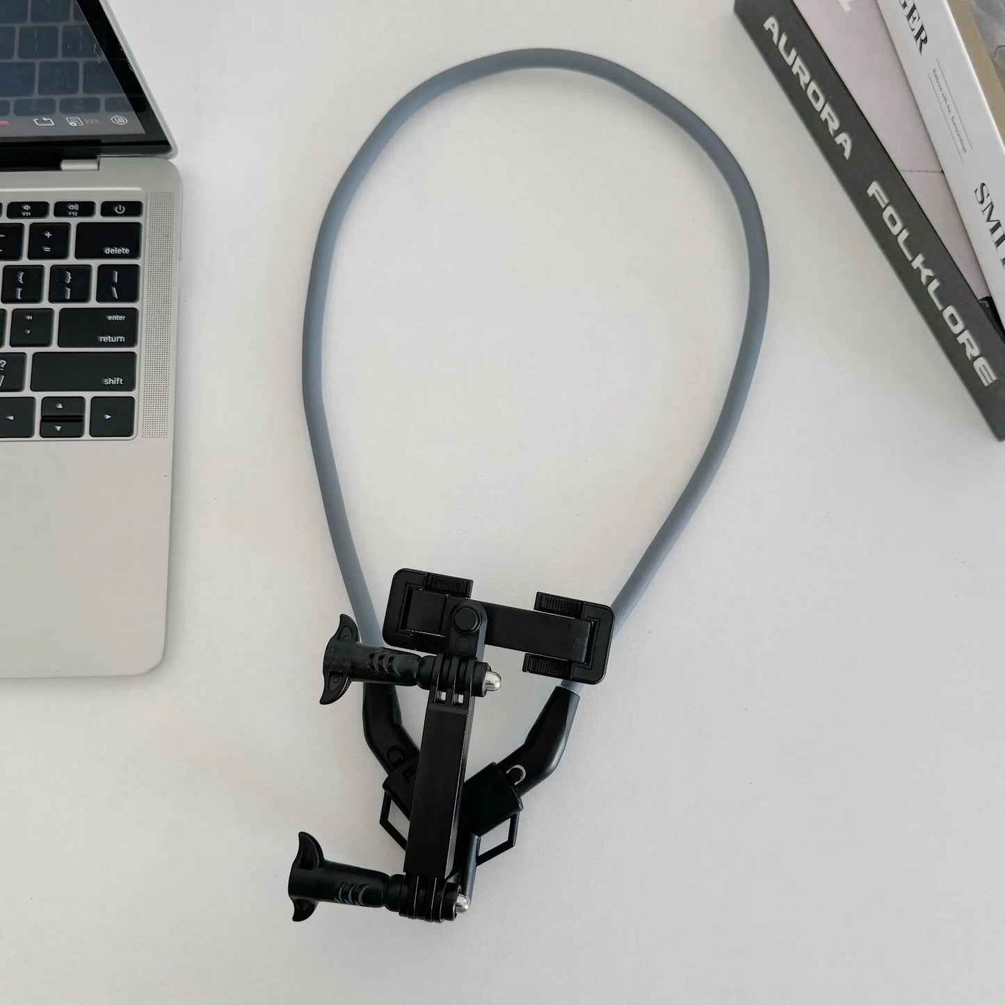 TUQ Universal Adjustable Phone Clip Holder With Chest Strap