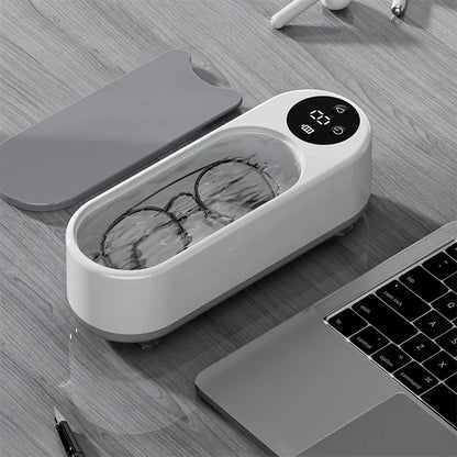 Portable Ultrasonic Cleaner Pod Jewelry, Glasses, Makeup Brushs - 450ml