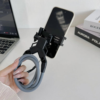 TUQ Universal Adjustable Phone Clip Holder With Chest Strap