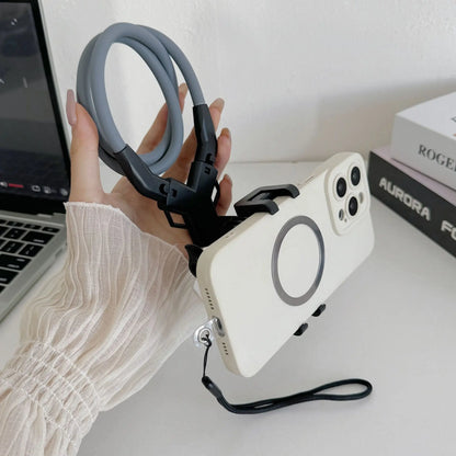 TUQ Universal Adjustable Phone Clip Holder With Chest Strap